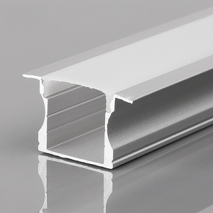 Lõm dẫn dải ánh sáng nhôm hồ sơ Trần đùn nhôm hồ sơ kênh với khuếch tán siêu chất lượng nhà sản xuất - Product Image 6