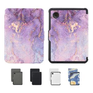 Personalización Exclusiva, Diseño Propio, Funda Protectora de PU de 6 Pulgadas para Kobo Clara 2E, Color Blanco y Negro - Product Image 1