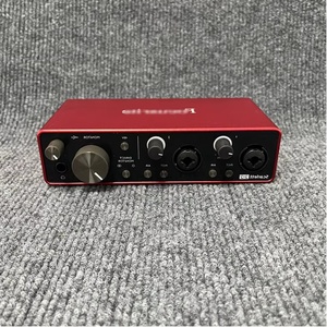 Bàn điều khiển trộn 212 Scarlett, card âm thanh máy tính chuyên nghiệp, Karaoke phát trực tiếp, bộ điều khiển sắp xếp nhạc cụ - Product Image 3