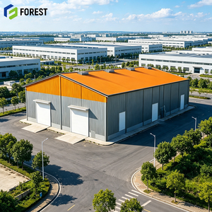 Edificio de Almacenamiento Industrial Prefabricado de Gran Escala con Estructura de Acero Resistente, Listo para Instalar Grúas - Product Image 1