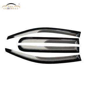 Escudo de ventilación Exterior para coche con humo, Deflector de ventana acrílica, visera para <span class=keywords><strong>puerta</strong></span>, visera para lluvia y <span class=keywords><strong>sol</strong></span>, uso para Hilux <span class=keywords><strong>Vigo</strong></span> 2005-2011 - Product Image 3