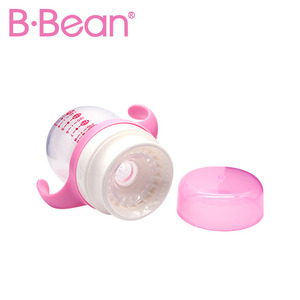 Gobelet d'apprentissage 360° pour enfants, en PP et silicone, 10oz/300ml, sans BPA, qualité alimentaire, écologique, dessin animé, large ouverture, poignée, débit moyen, 0-12 mois - Product Image 4