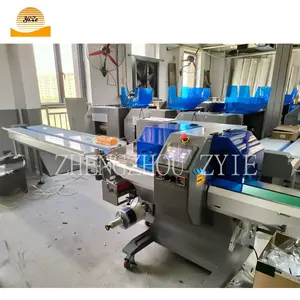 Pillow Packaging Machine Soap Packing Automatic Vacuum Flowing Packing Pillow Type Candy Packaging Machine