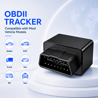 Traceur GPS OBDII universel 2G GSM LBS compatible PC, positionnement mondial sur Google Maps, dispositif de suivi de véhicule