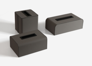 Caja de pañuelos de cuero Z-80 para coche, soporte personalizado para escritorio de Hotel, restaurante, interior y exterior, respetuoso con el medio ambiente - Product Image 6