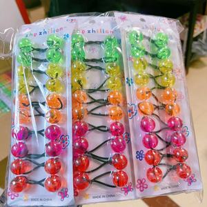 Mylulu trẻ em bóng lớn hạt cô gái tóc đuôi ngựa chủ knocker bóng tóc quan hệ tóc ballies đàn hồi tóc lớn tóc bobbles bóng - Product Image 6