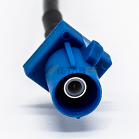 Câble coaxial Fakra C bleu, connecteur mâle vers prise femelle, 1 m, RG174