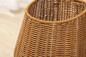 Chariot de courses en osier de style australien sur roues, panier en osier Luggy, chariot en osier pour jouets, panier en osier en rotin PP - Product Image 6