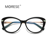 MORESE 2088 Nouvelle conception Montures optiques anti-lumière bleue en TR90, style Ins Europe et Amérique