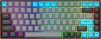 OUSAID DK84 Gasket Structure Custom Keyboard Gaming Mechanical DIY RGB Backlit 84 Keys Mini Wireless Keyboard
