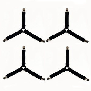 Adjustable Sheet Clips For <b>Comforter</b> Tablecloth Curtain Sofa Cover Anti Running Fasteners Storage Clips Metal - Product Image 4