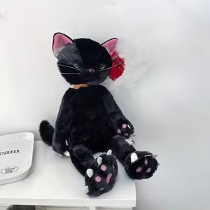 Vendita calda Unisex gattino scontroso gatto peluche bambola dei cartoni animati morbido in cotone PP pieno di Spoof gatto perfetto picchiato bambola regalo di compleanno - Product Image 6