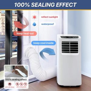 ชุดอุปกรณ์ติดตั้งหน้าต่างสำหรับเครื่องปรับอากาศแบบพกพา สำหรับ<span class=keywords><strong>ประตู</strong></span><span class=keywords><strong>บาน</strong></span><span class=keywords><strong>เลื่อน</strong></span> ปิดผนึกได้ 100% ชุดอุปกรณ์ซีลหน้าต่างสำหรับเครื่องปรับอากาศแบบพกพา ชุดซีลสำหรับเครื่องอบผ้า - Product Image 6