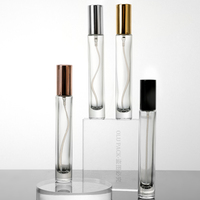 Flacons de parfum vides transparents carrés de 10 ml et 15 ml en stock – Bouteilles d'échantillons de Cologne en verre vides à vendre