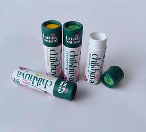 Tube en papier <span class=keywords><strong>pour</strong></span> emballage <span class=keywords><strong>de</strong></span> baume à lèvres rouge à lèvres conteneur en carton push up tube en papier cylindre déodorant conteneur crème solaire - Product Image 3