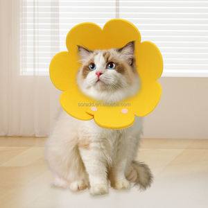 Erholung Sonnenblume Elizabethan Circle Pet Sterilisation Anti-Lecken Pet Soft Head gear Pet Elizabeth Sonnenblumen halsband - Product Image 1