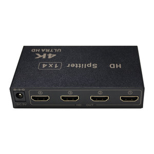 4K * 2K 3D 1 in <span class=keywords><strong>4</strong></span> OUT HD ตัวแยกสัญญาณ1080P 1X4 HD หลายจอแสดงผลสำหรับ HDTV <span class=keywords><strong>PS3</strong></span>ดีวีดีที่ใช้ Xbox Smart Room - Product Image 2
