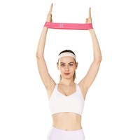 Banda de Resistencia de Látex para Ejercicios de Estiramiento, Entrenamiento, Yoga, Pilates, Fitness, Gimnasio en Casa, Activación de Glúteos