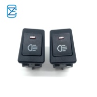 Interrupteur à bascule 12V 35A 4 broches avec LED multicolores (bleu, rouge, vert, jaune) étanche pour feux antibrouillard, marche/arrêt, pour automobile et bateau