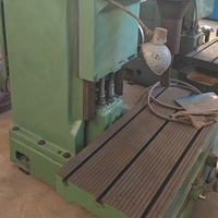 Machine à alésage verticale CNC portable T7220C d'occasion pour le meulage et le fraisage de surfaces métalliques, alésage fin de cylindres haute précision, 2 axes, faible profondeur
