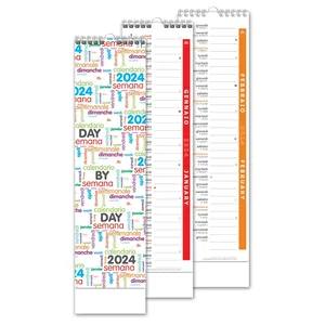 Calendario a spirale sottile personalizzato per merchandising - Product Image 1