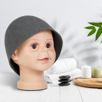 Chapeau de sauna de luxe en feutre 100 % laine mérinos, motif dessin animé, le plus vendu, réutilisable, résistant à l'usure, confortable, protection thermique, pour adulte, spa et bain