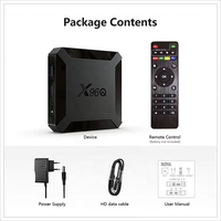 Reproductor Multimedia Inteligente X96Q con Android 10.0, Allwinner H313, WiFi 2.4G, Compatible con 4K H.265 HEVC, Decodificador