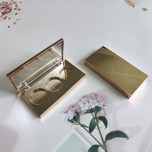 <span class=keywords><strong>Palette</strong></span> d'ombres à paupières 3 Pans <span class=keywords><strong>Rose</strong></span> Carré Maquillage Avec Miroir Vente en gros étui à ombres à paupières conteneurs étui à ombres à paupières tubes logo personnalisé - Product Image 6