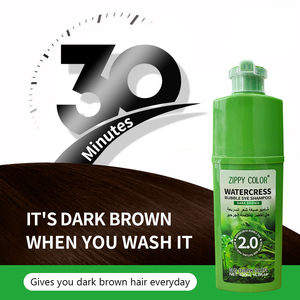 Shampoo Colorante Permanente 3-in-1 all'Argan con Estratto di Cressa, Senza Ammoniaca, Copre i Capelli Grigi, Colore a Lunga Durata, 420ml - Product Image 4