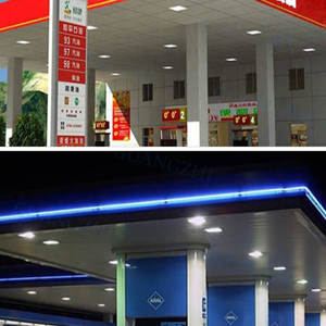 Lampu Kanopi LED Industri 230V 150 Watt, Kecerahan Tinggi, Berbagai Metode Pemasangan, Alami, Dapat Disesuaikan, Pasokan Pabrik - Product Image 6