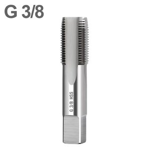Taraud métrique en acier HSS Zorro/Sellena <span class=keywords><strong>G1</strong></span>/16-G3/8 Droit HRC45 Outil de <span class=keywords><strong>filetage</strong></span> - Product Image 3