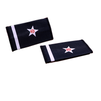Épaulettes personnalisées avec logo, écussons brodés, accessoires d'uniforme, épaulettes en tissu tissé