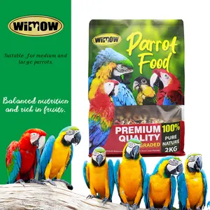 卸売小動物2kg10kgオウムの種鳥の餌フルーツオウムのための混合鳥の食べ物