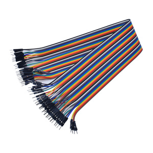 Câble Dupont blindé 40 broches 15CM 20CM 30CM 40CM mâle vers mâle/femelle vers mâle/femelle femelle, faisceau électronique - Product Image 6