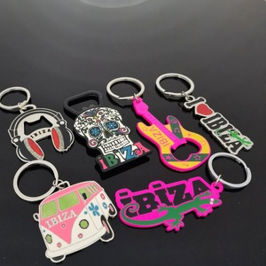 Personalizado España <span class=keywords><strong>IBIZA</strong></span> Metal llavero colgante creativo regalo recuerdo viaje recuerdo llaveros - Product Image 1