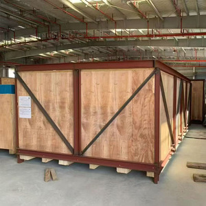 Caja de Madera con Dimensiones Internas Personalizables, Superficie Pintada, Caja de Embalaje para Equipos Mecánicos - Product Image 1