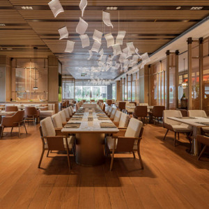 Muebles de Alta Gama para Hoteles de 5 Estrellas, Mesa y Sillas de Acero Inoxidable, Solución Integral para Hoteles, Resorts y Restaurantes Modernos - Product Image 1