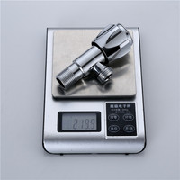 LEOMIX LV-7926 5 yıl garanti 1/2 ''paslanmaz çelik gövde çinko alaşım kolu Mini açı horoz vana