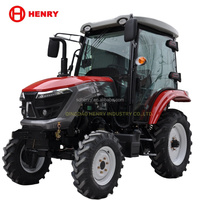 Traktor pertanian Mini 50HP 4WD kualitas tinggi buatan Tiongkok