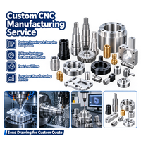 Pièces usinées CNC sur mesure de haute précision, pièces usinées CNC en aluminium, pièces usinées CNC en acier inoxydable, service d'usinage CNC
