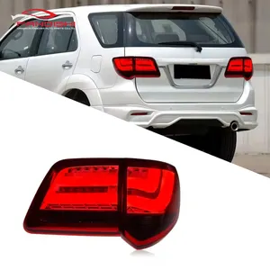 Upgrade LED taillight taillamp For Toyota Fortuner 2012-2015 Car Tuning LED Rear Lights plug and play assembly