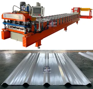 Máquinas Usadas Roll Forming Preço Trade Assurance Painel De Telhado De Metal Que Faz A Máquina