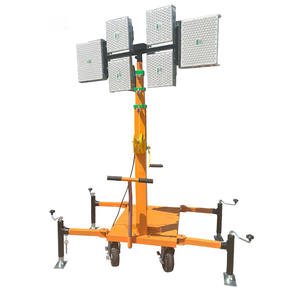 Хорошая цена, 1000 Вт, генератор световой башни, светодиодная ручная подъемная мачта 4 м 5 м 6 м - Product Image 5