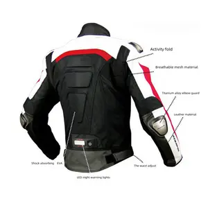 Wasserdichte Motocross Jacke 600D Oxford Ganzkörper schutz ausrüstung Herren Motorrad jacke