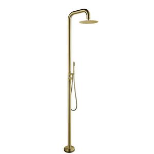 Grifo <span class=keywords><strong>de</strong></span> ducha <span class=keywords><strong>de</strong></span> pie para exteriores <span class=keywords><strong>de</strong></span> alta gama, <span class=keywords><strong>de</strong></span> acero inoxidable, para playa, con agua fría y caliente - Product Image 2