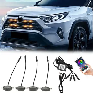 Auto Exterior Accessories Decorative lamp Led Grille Light for 4X4 Car Accessories Pickup Truck