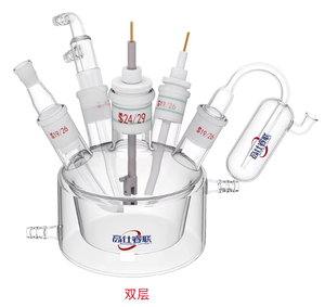 Cellule d'électrolyse traditionnelle à 5 ports de la série C004, équipement de <span class=keywords><strong>test</strong></span> électrochimique - Product Image 3