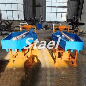 Công suất nhỏ Gemini Lắc bảng cho vàng và quặng tập trung Đồng chế biến với động cơ như thành phần cốt lõi để bán - Product Image 6