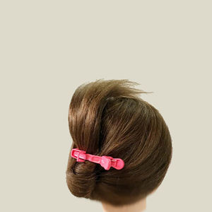 Molletta a becco d'anatra fatta a mano in plastica Color <span class=keywords><strong>grande</strong></span> frangetta semplice con fermaglio in ABS - Product Image 2