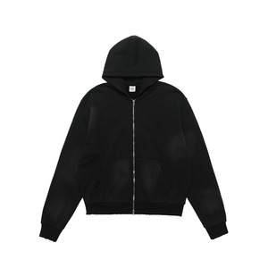 Herfst En Winter High Street Water Waspray Verf Dubbele Rits Heren En Dames Jassen Capuchon Sweatshirt